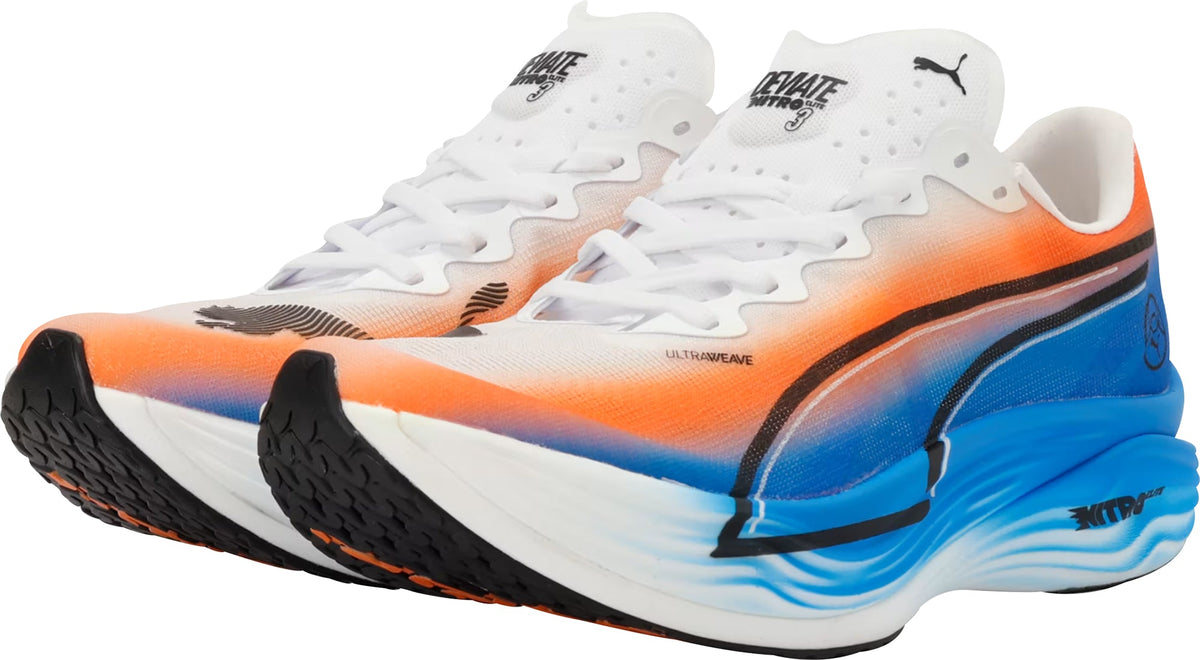 Puma Deviate Nitro Elite 3 Womens Running Shoes - White