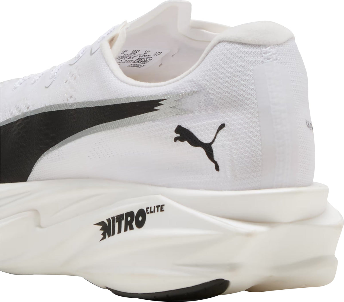 Puma Deviate Nitro Elite 4 Mens Running Shoes - White