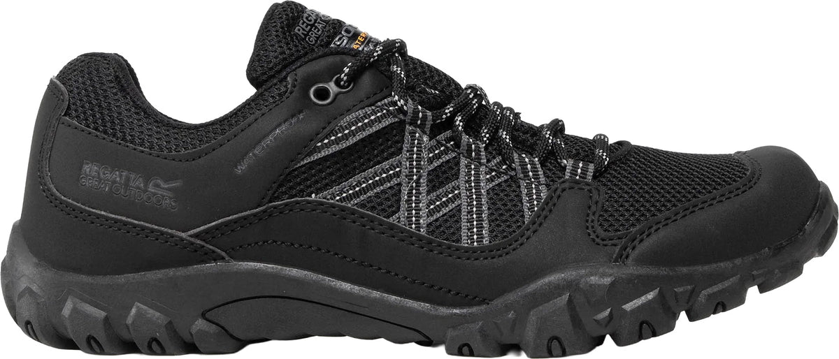 Regatta Edgepoint III Waterproof Mens Walking Shoes - Black