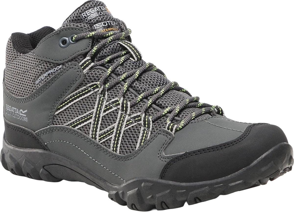 Regatta Edgepoint Waterproof Mens Walking Boots - Grey