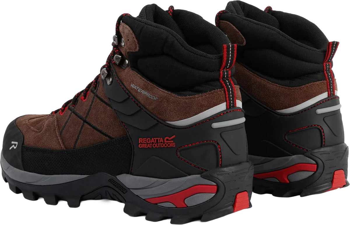 Regatta Samaris Pro II Waterproof Mens Walking Boots - Brown