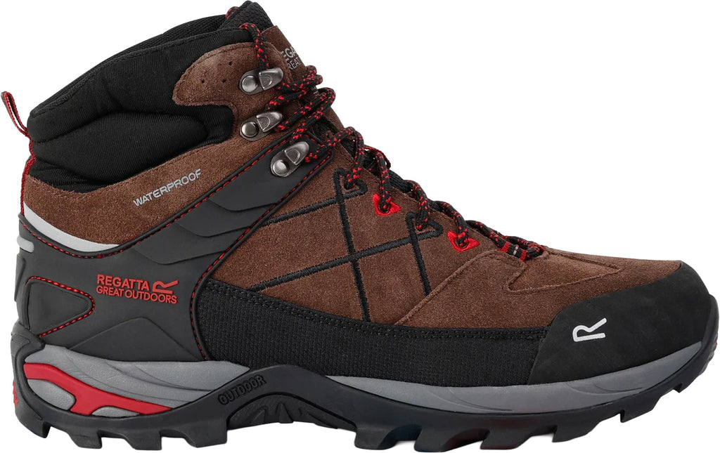 Regatta Samaris Pro II Waterproof Mens Walking Boots - Brown