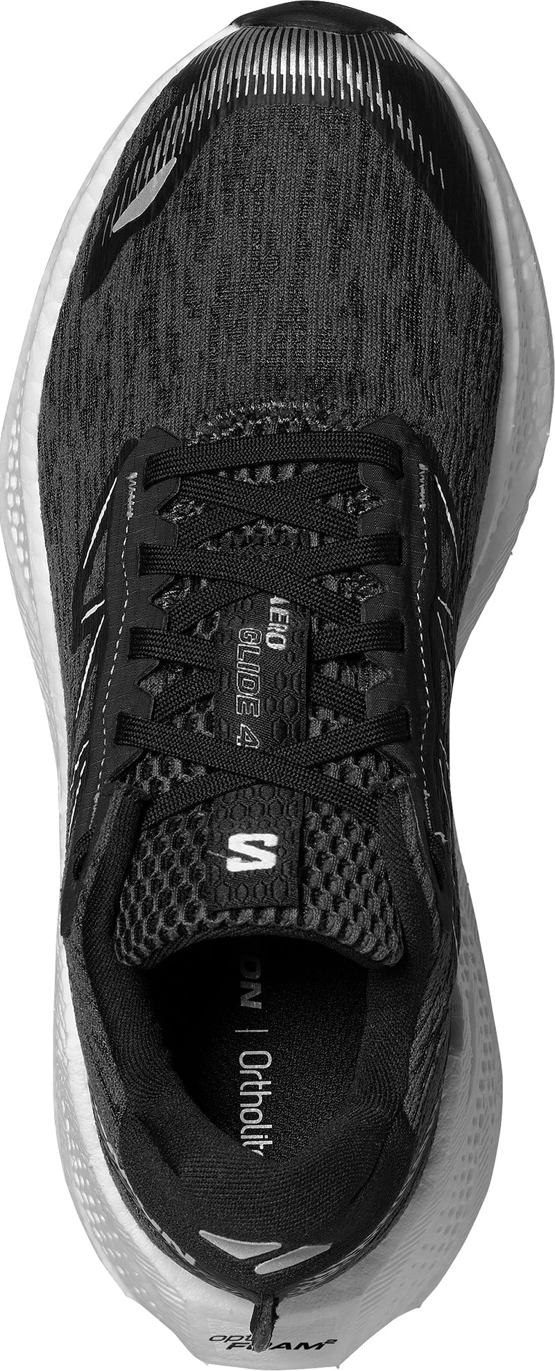 Salomon Aero Glide 4 Womens Running Shoes - Black