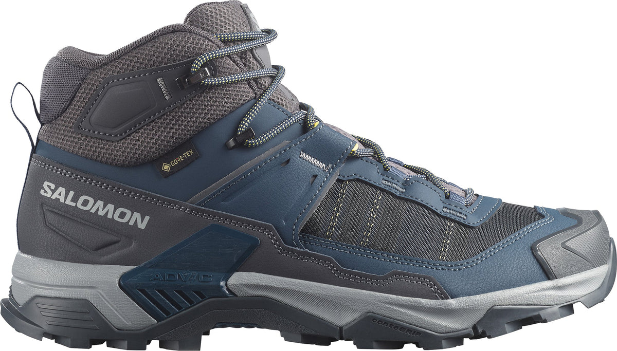 Salomon X Ultra 5 Mid GORE-TEX Mens Walking Boots - Blue
