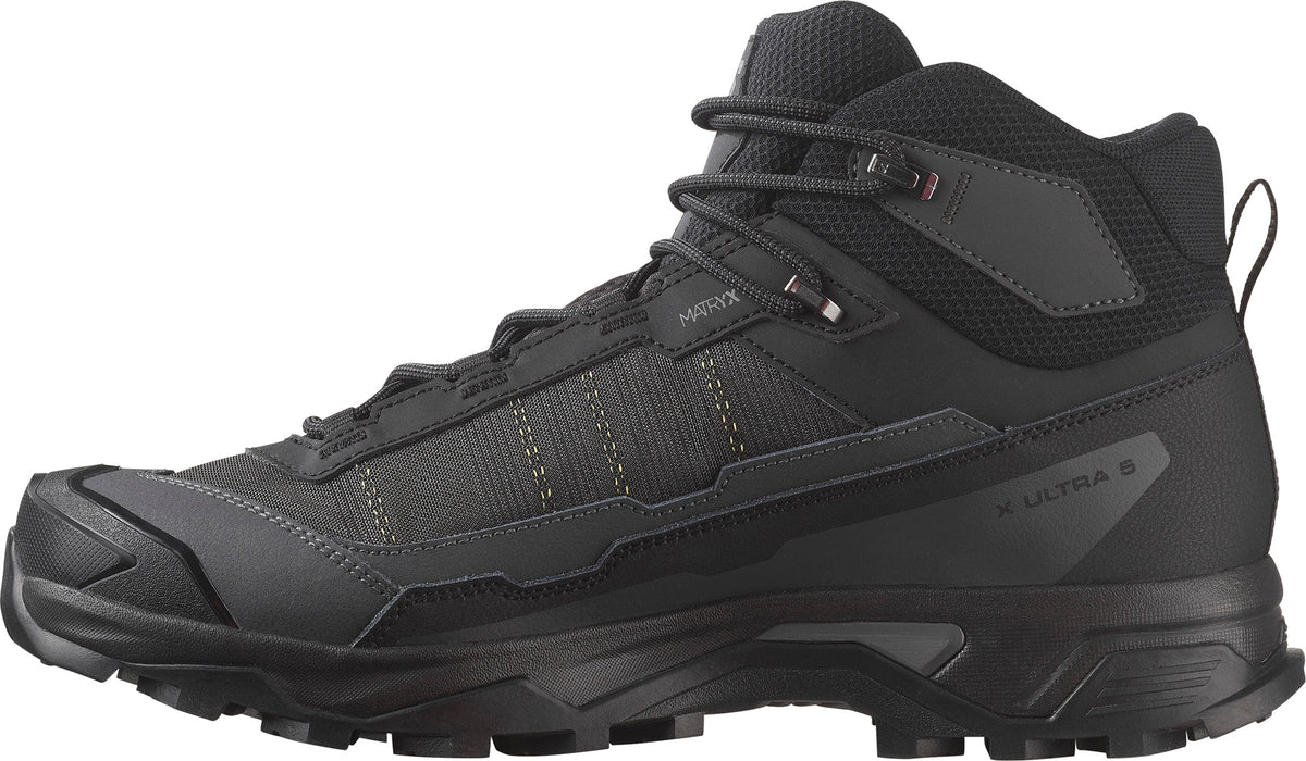 Salomon X Ultra 5 Mid GORE-TEX Mens Walking Boots - Black
