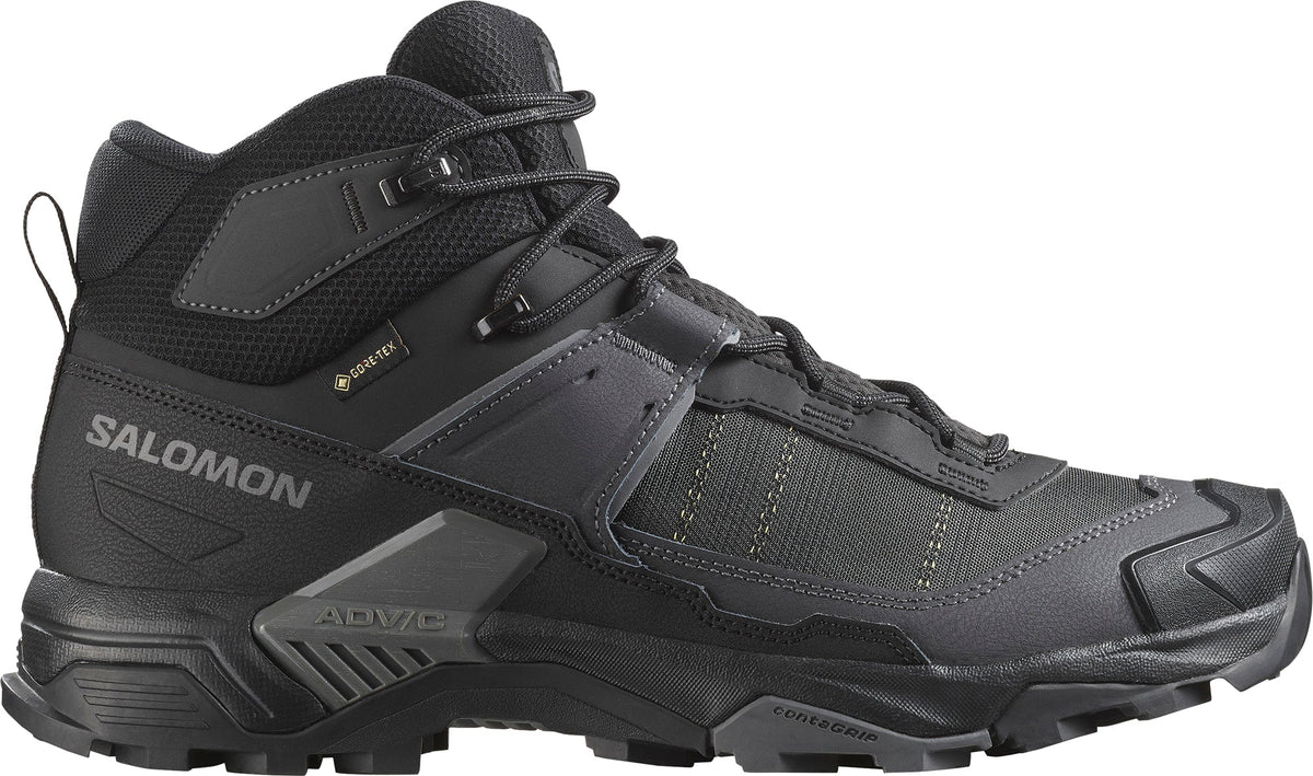 Salomon X Ultra 5 Mid GORE-TEX Mens Walking Boots - Black