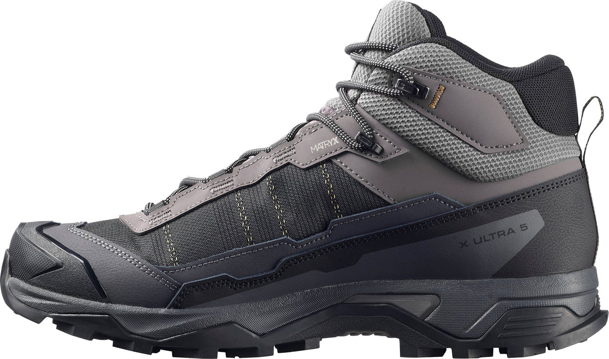 Salomon X Ultra 5 Mid GORE-TEX Mens Walking Boots - Grey