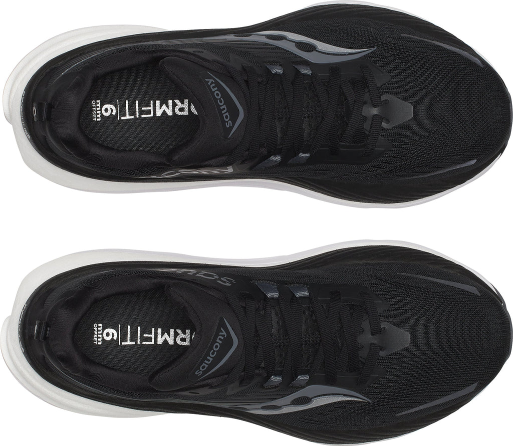Saucony Hurricane 24 Mens Running Shoes - Black