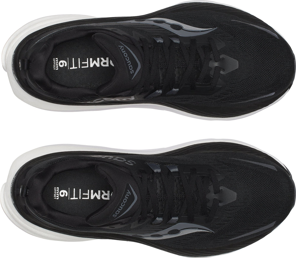 Saucony Hurricane 24 Mens Running Shoes - Black