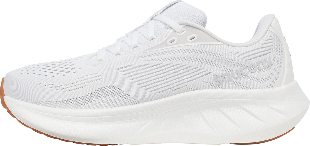 Saucony Ride 18 Womens Running Shoes - White
