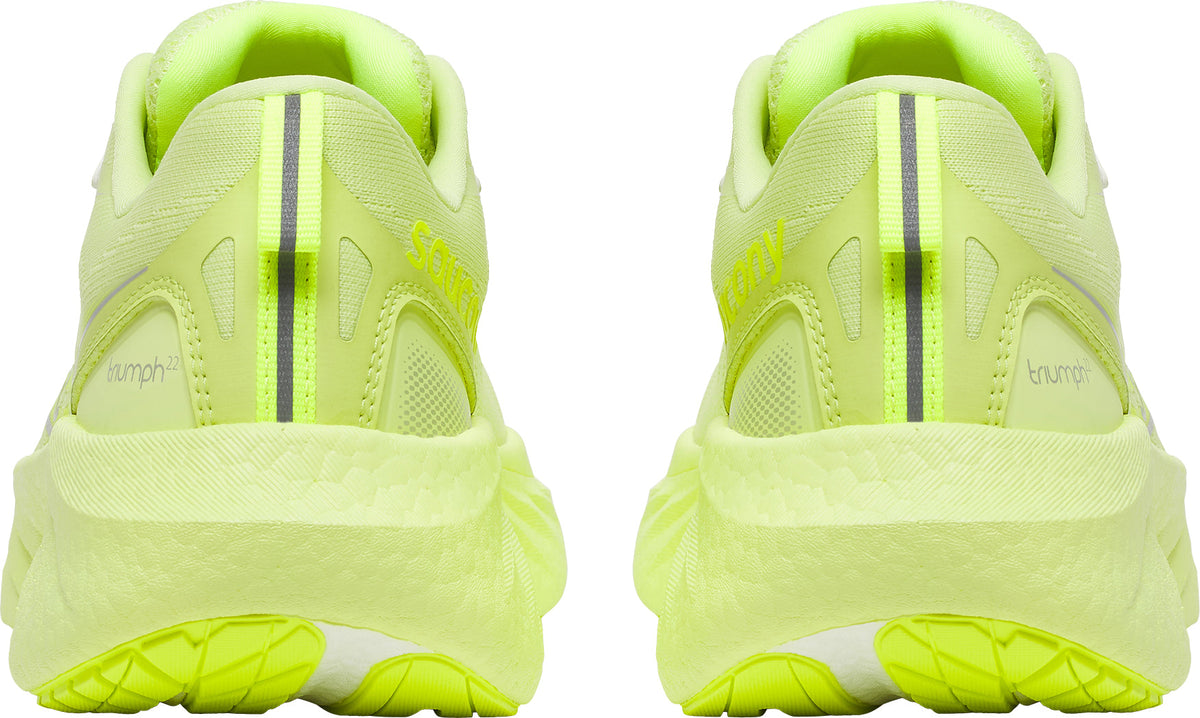 Saucony Triumph 22 Womens Running Shoes - Yellow
