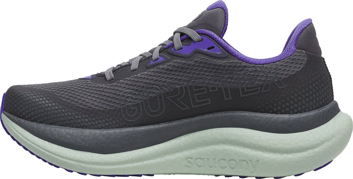 Saucony Triumph 23 GORE-TEX Womens Running Shoes - Grey