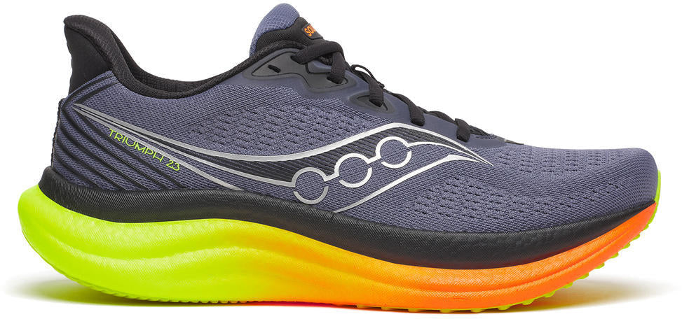 Saucony Triumph 23 Mens Running Shoes - Grey