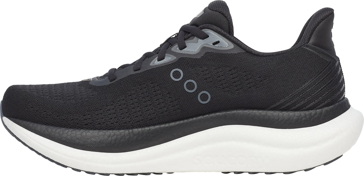 Saucony Triumph 23 WIDE FIT Mens Running Shoes - Black