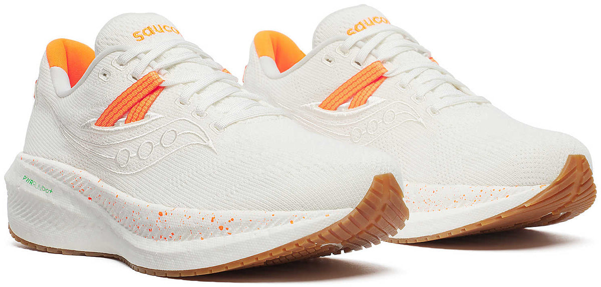 Saucony Triumph RFG Womens Running Shoes - White