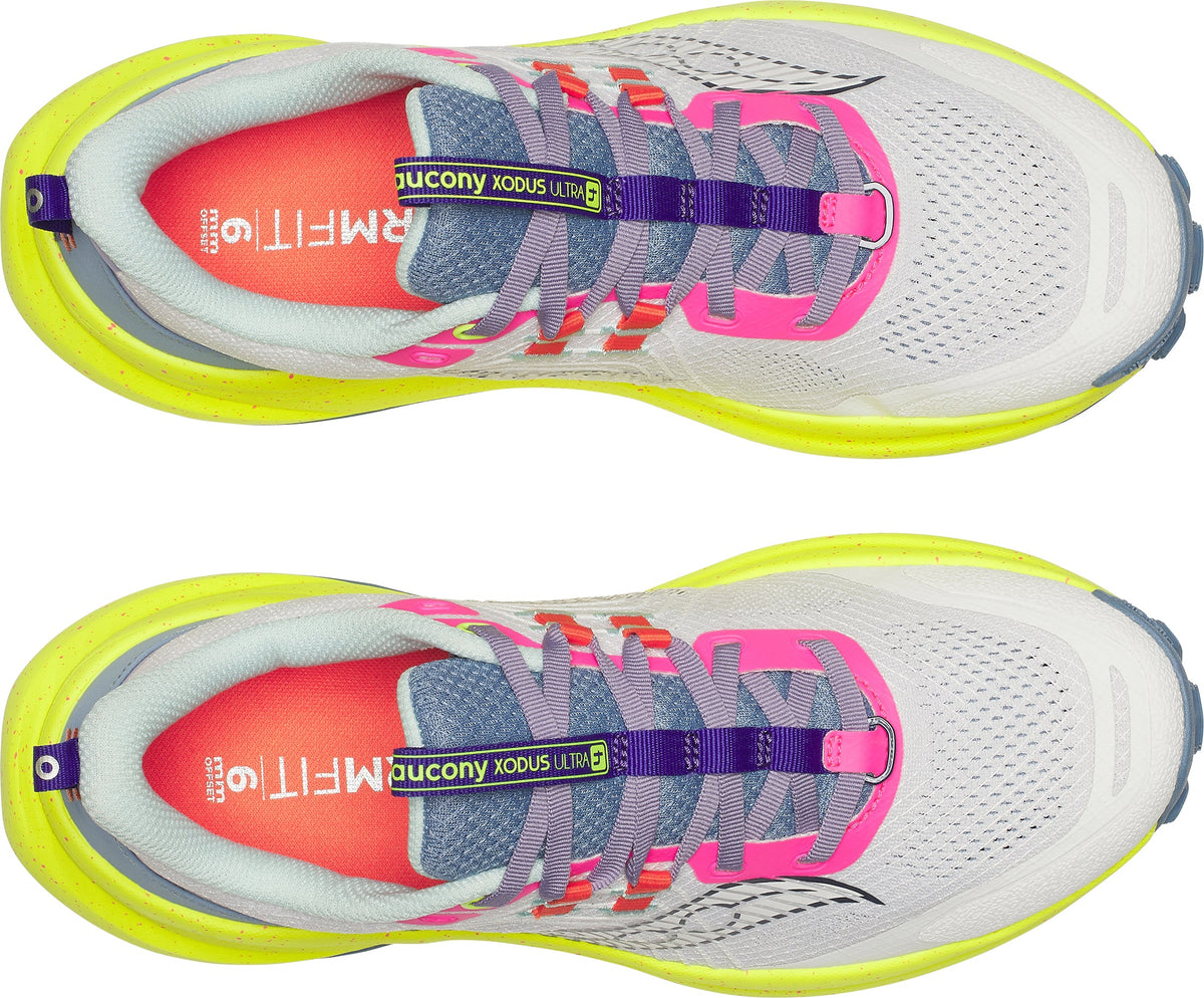 Saucony Xodus Ultra 4 Womens Trail Running Shoes - White