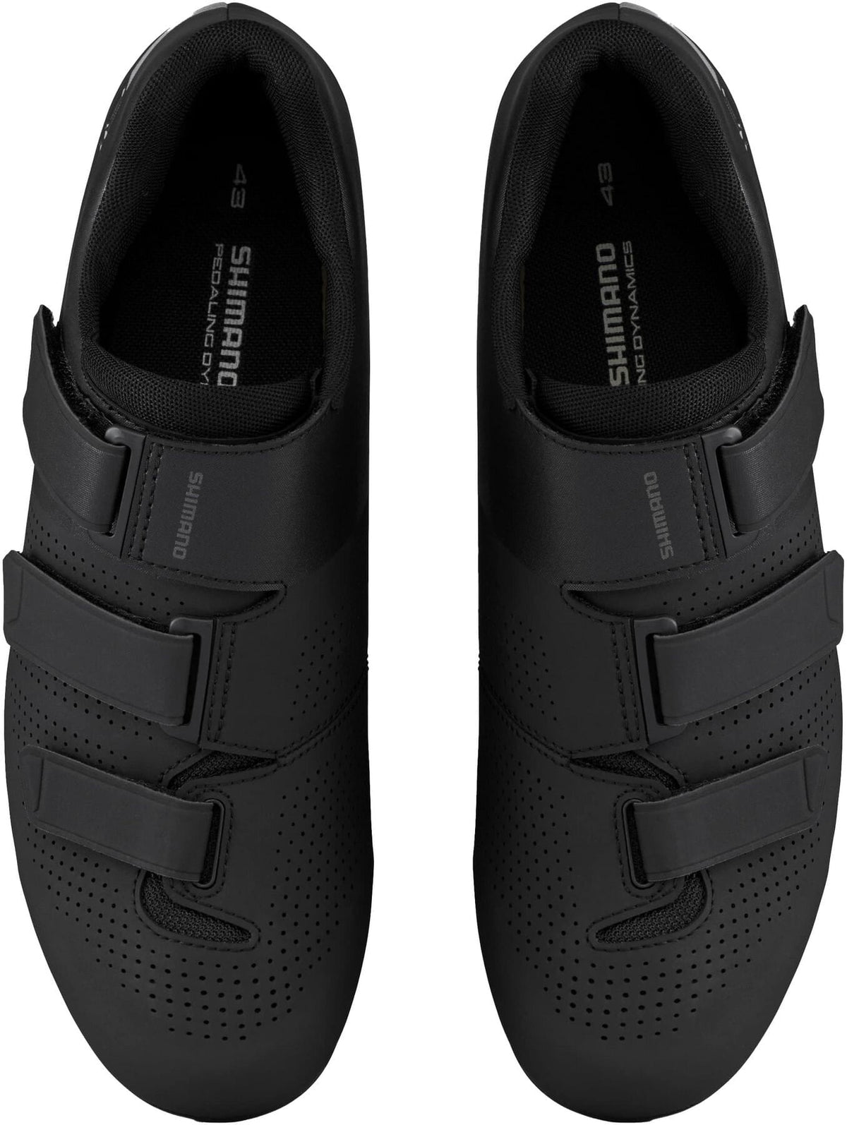 Shimano RC102 Mens Road Cycling Shoes - Black