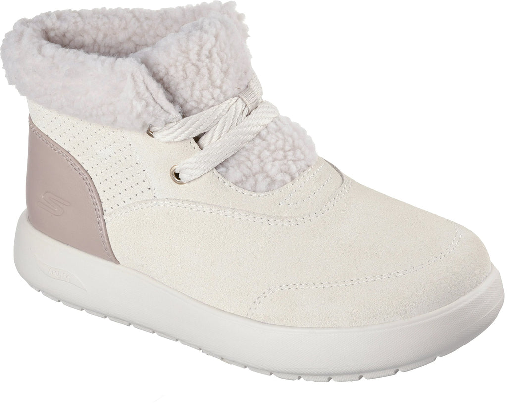 Skechers GO WALK Horizon Lana Womens Boots - Cream