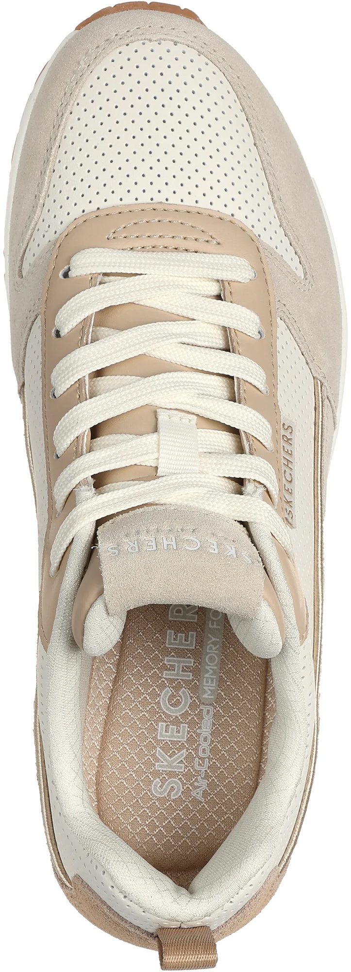 Skechers UNO 2 Much Fun Womens Shoes - Beige