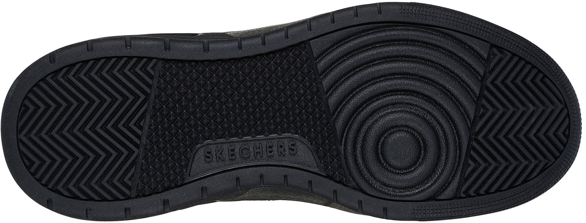 Skechers UNO Court Low Post Match Mens Shoes - Black