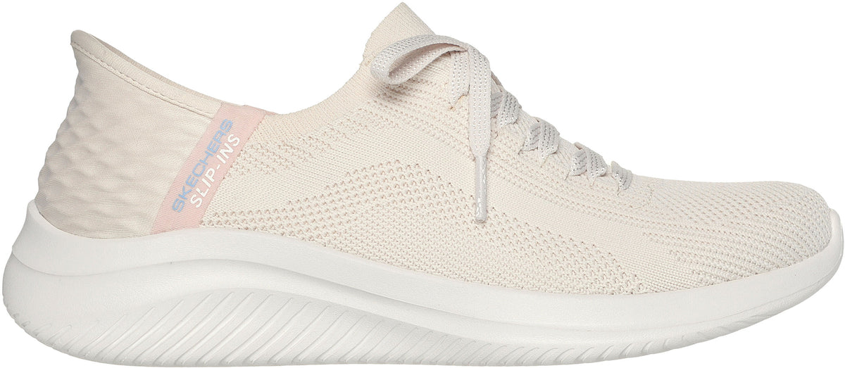 Skechers Ultra Flex 3.0 Brilliant Path Womens Training Shoes - Natural