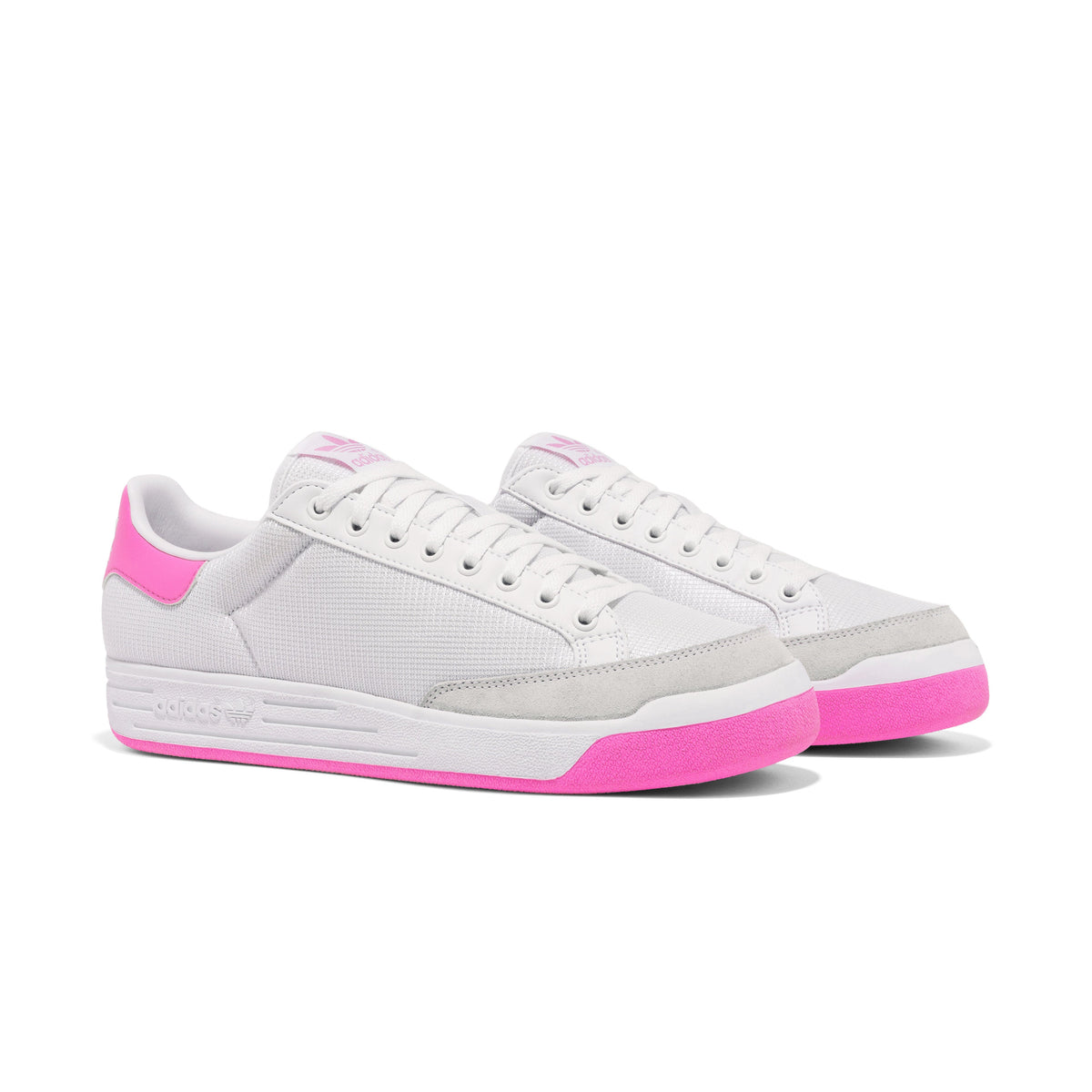 Adidas Men's Rod Laver White/Pink | West NYC Collaboration - Sneakers