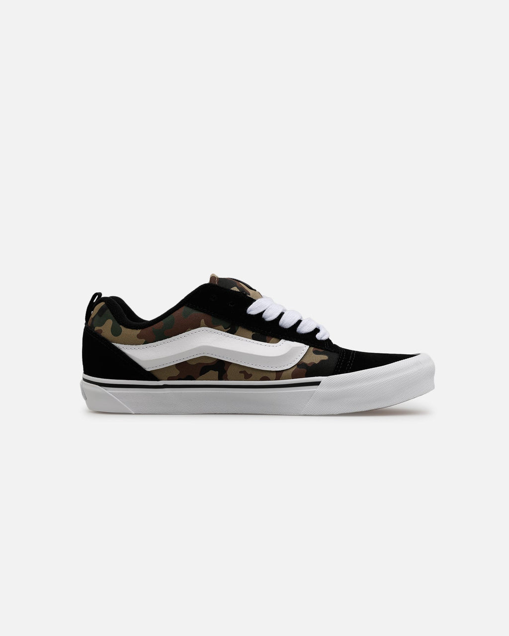 Vans Knu Skool 'Camo' Black/Green - Sneakers