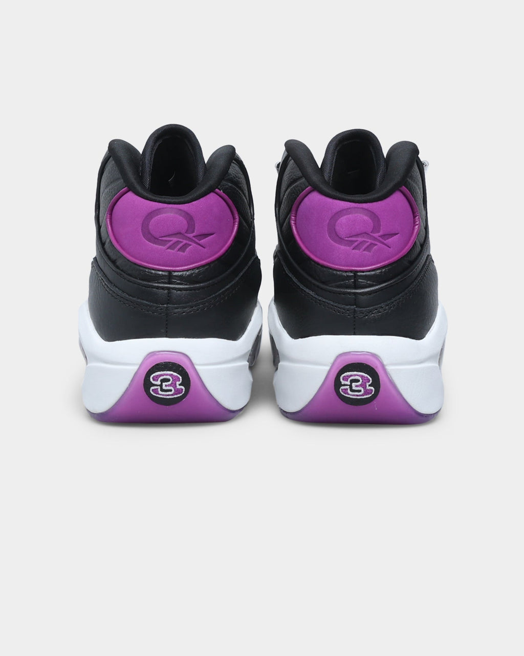 Reebok Question Mid Core Black/Aubergine/Pure Grey - Sneakers