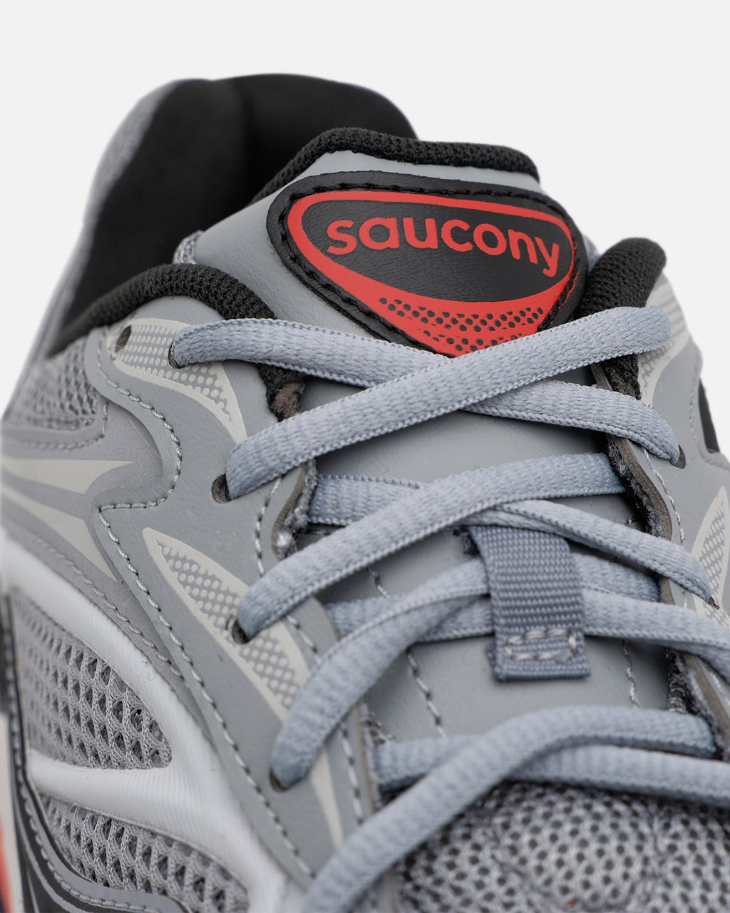 Saucony ProGrid Omni 9 Grey/Red - Sneakers