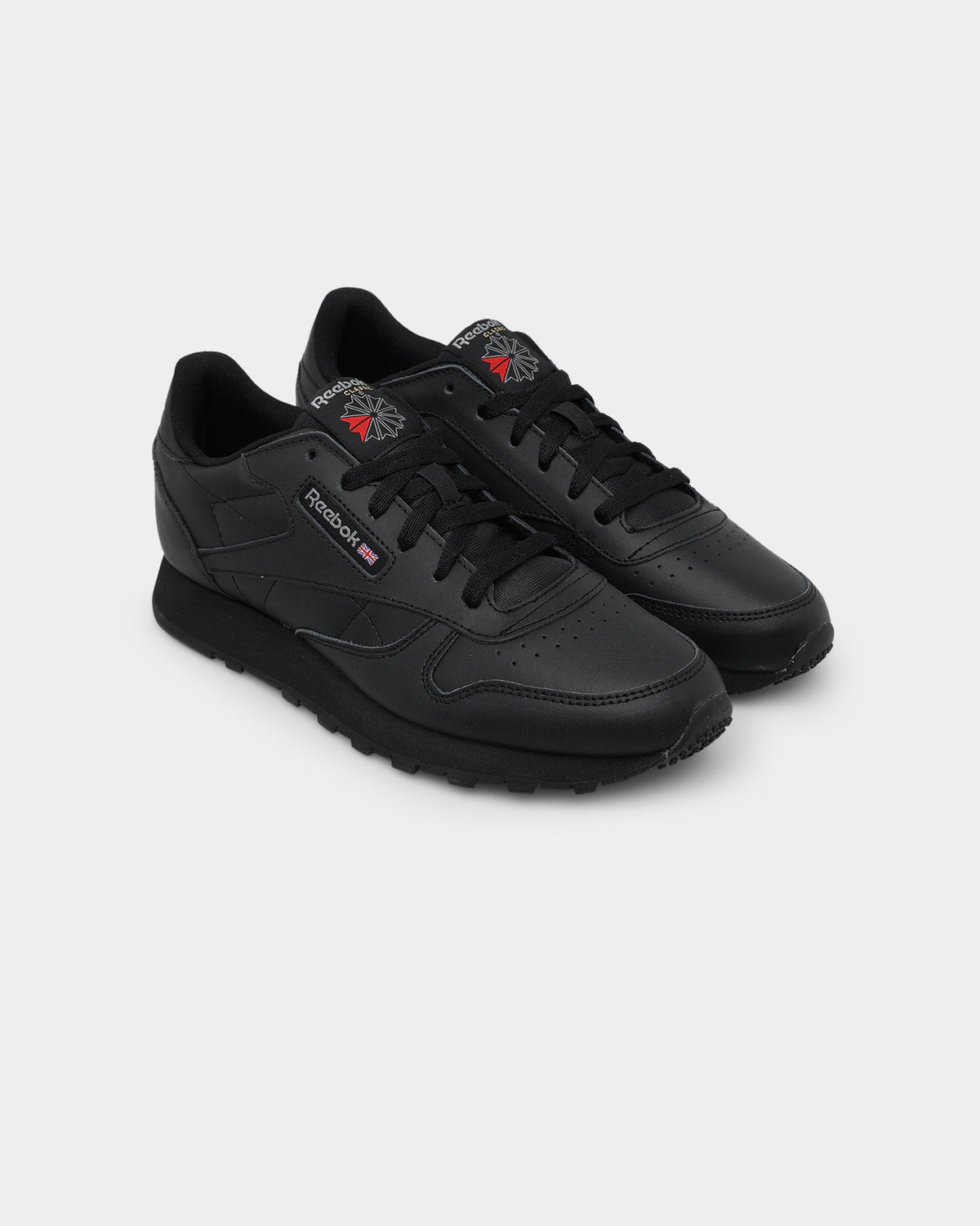 Reebok Kids' Classic Leather (GS) Black - Sneakers