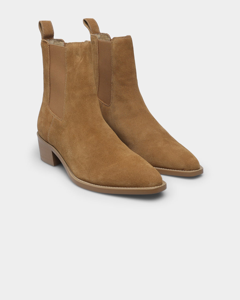 Saint Morta Nomad Pointy Toe Chelsea Boot Camel