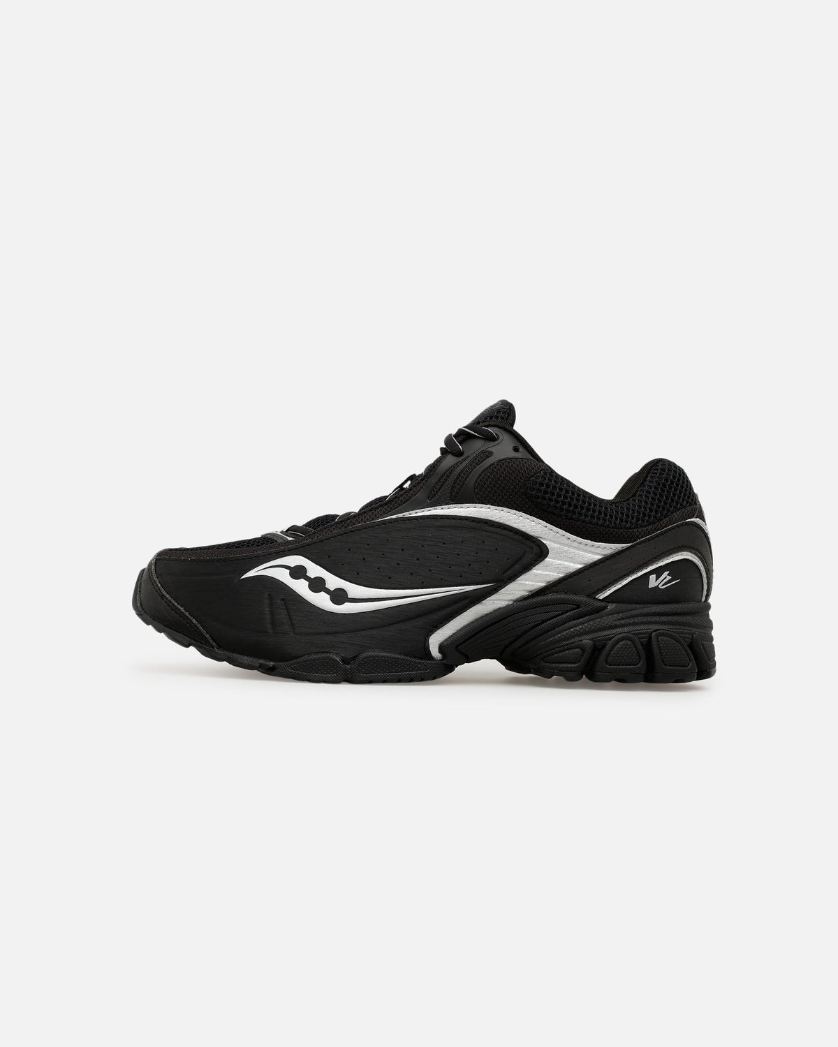 Saucony ProGrid V2 Black/Silver - Sneakers