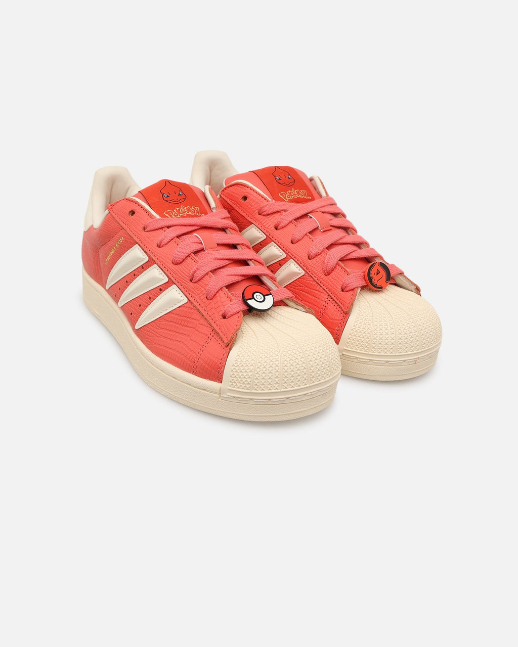 Adidas x Pokémon 'Charmeleon' Superstar II Red - Sneakers