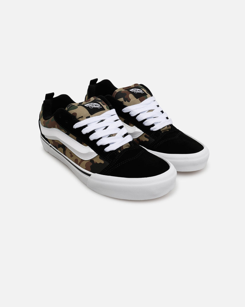 Vans Knu Skool 'Camo' Black/Green - Sneakers