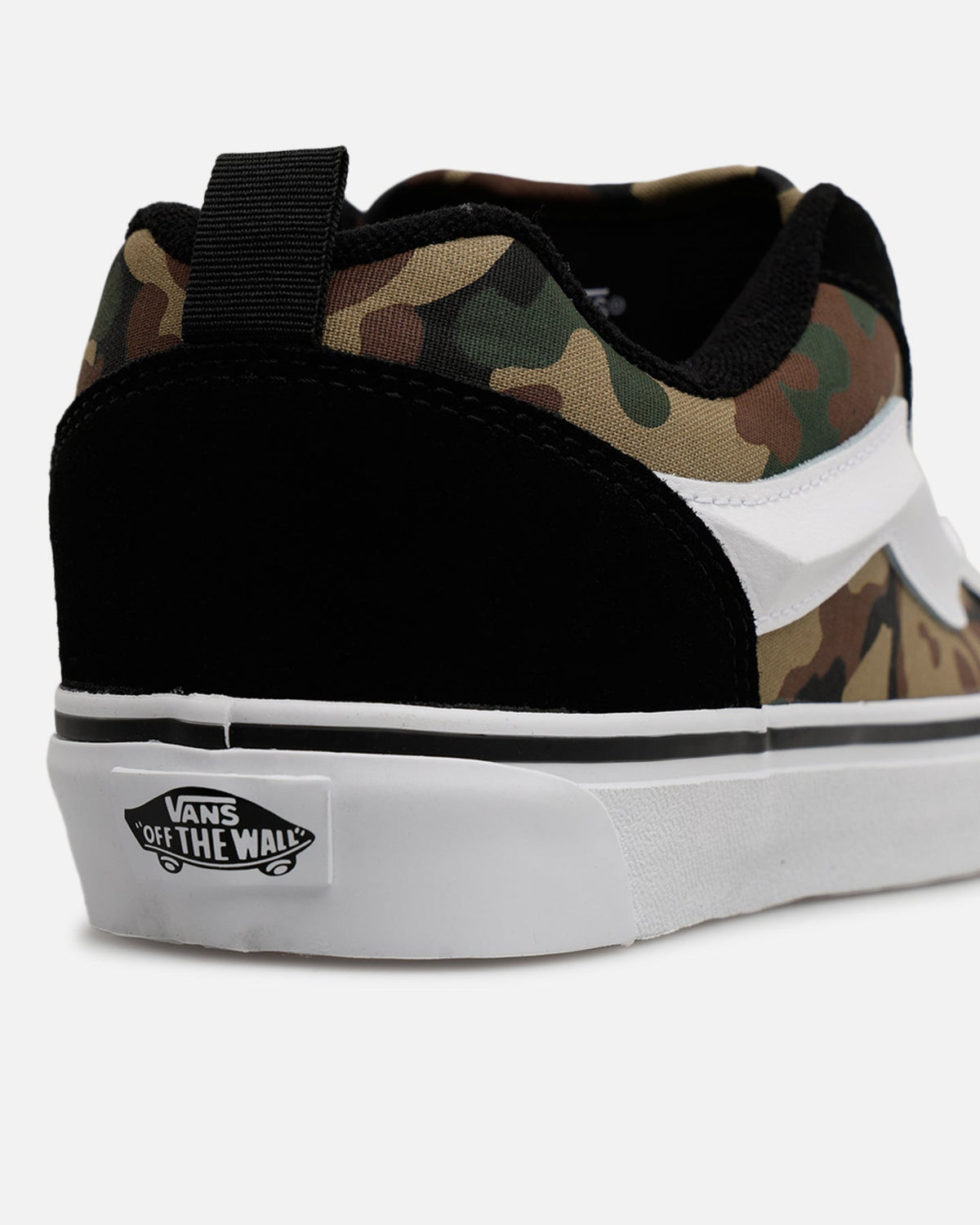 Vans Knu Skool 'Camo' Black/Green - Sneakers