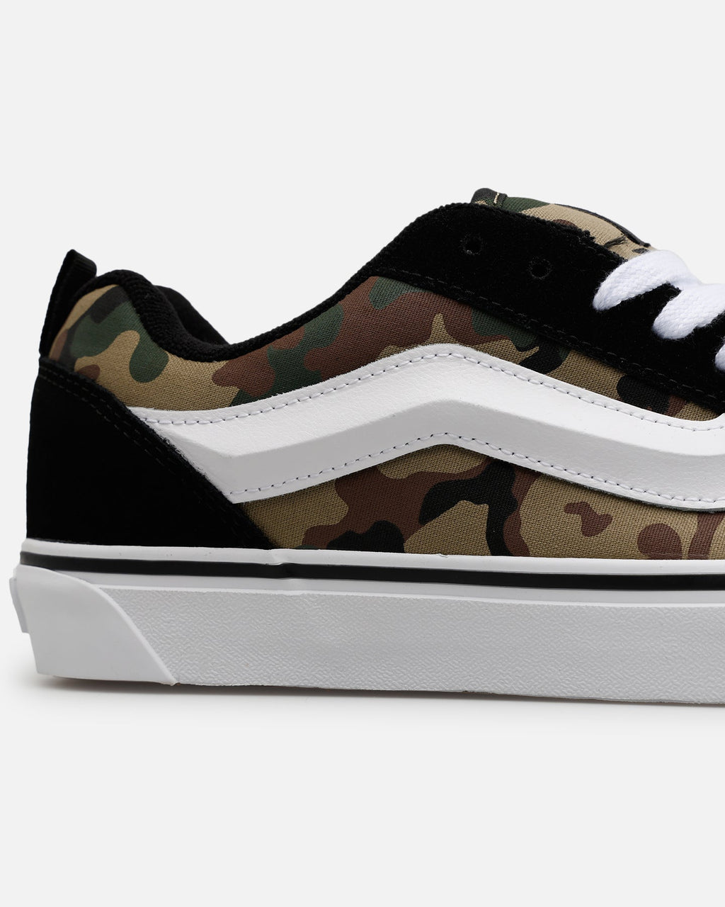 Vans Knu Skool 'Camo' Black/Green - Sneakers