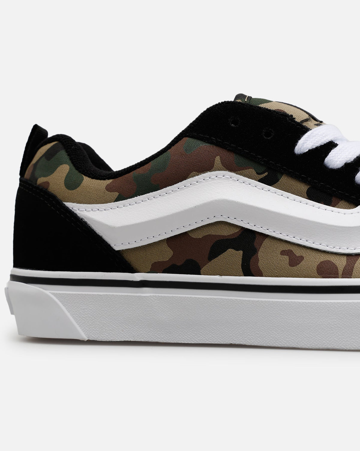 Vans Knu Skool 'Camo' Black/Green - Sneakers