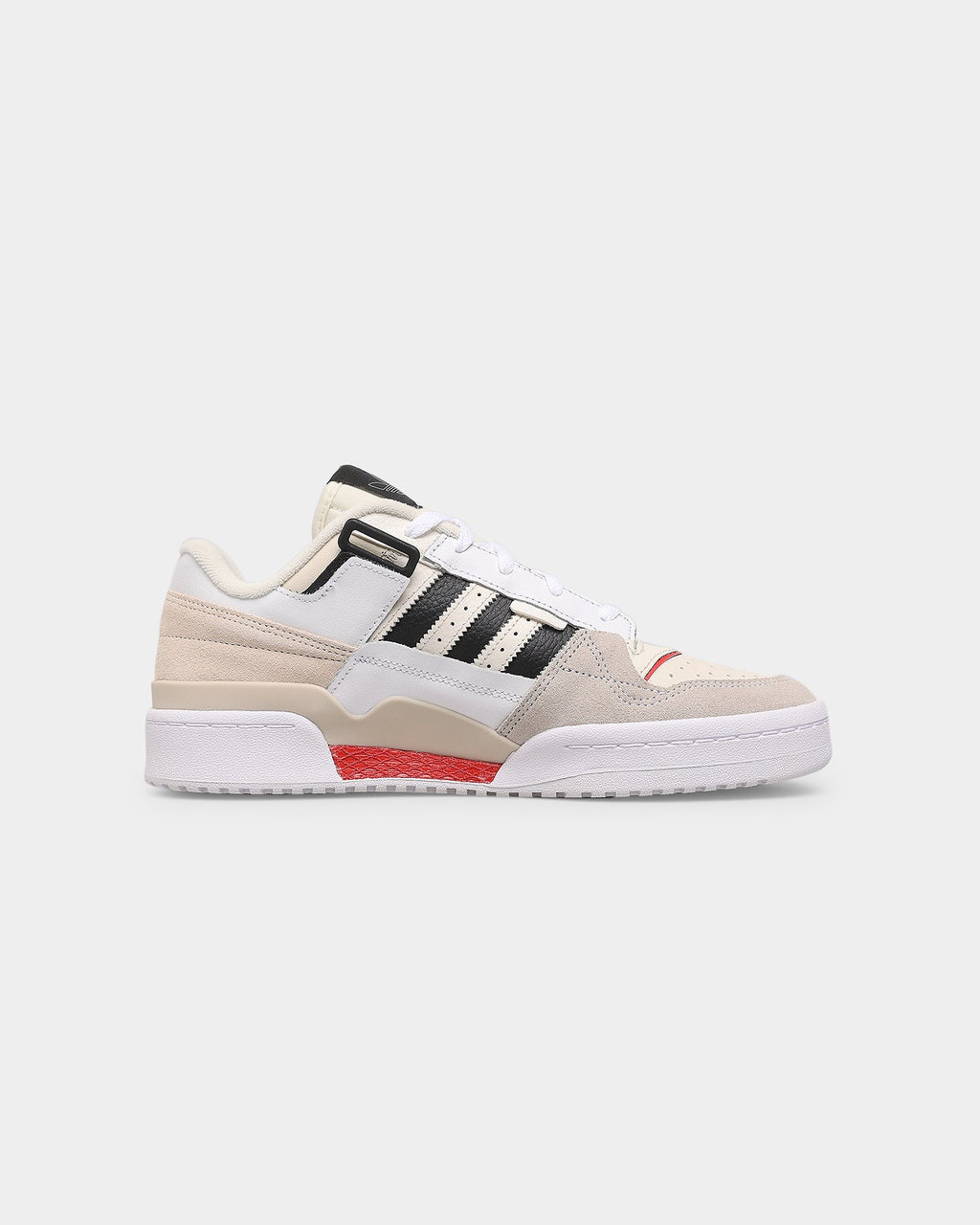 Adidas Forum Exhibit Low White/Black/Red - Sneakers