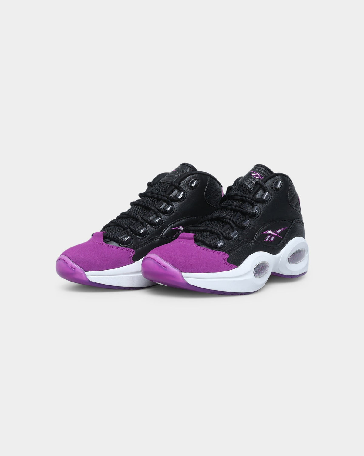 Reebok Question Mid Core Black/Aubergine/Pure Grey - Sneakers