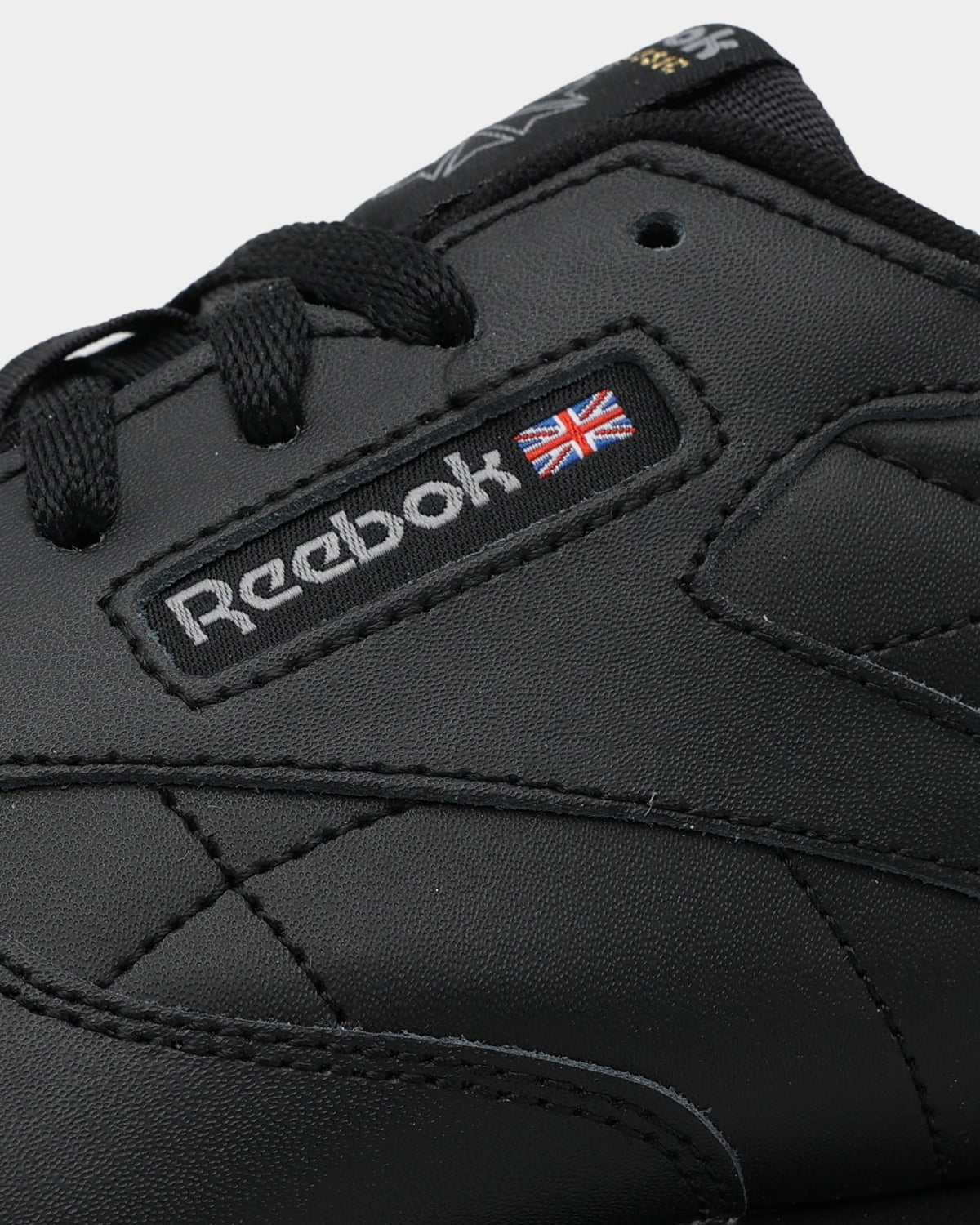 Reebok Kids' Classic Leather (GS) Black - Sneakers