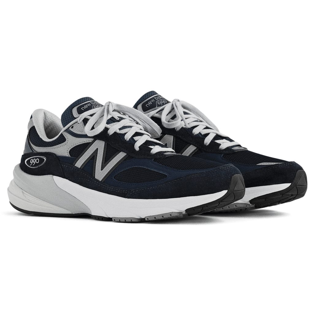 New Balance Men's M990NV6 Navy/White - Sneakers