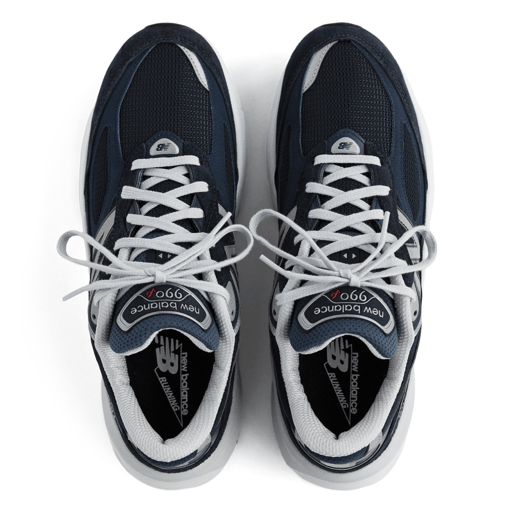 New Balance Men's M990NV6 Navy/White - Sneakers