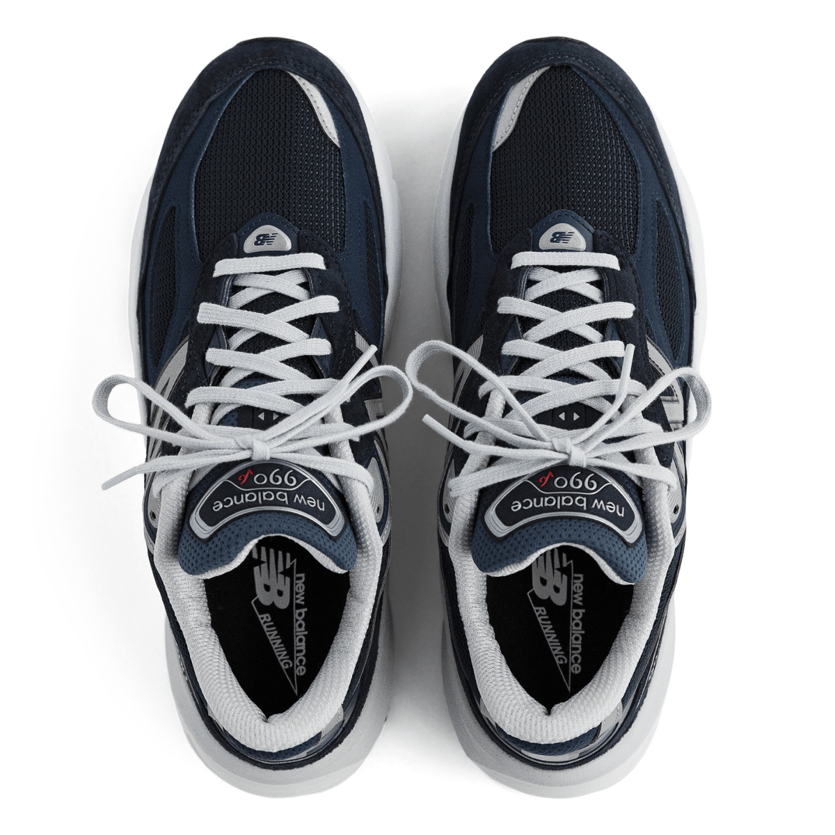 New Balance Men's M990NV6 Navy/White - Sneakers