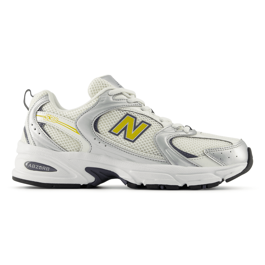 New Balance Men's U530153 Metallic Silver/Sea Salt/Apollo Gold - Sneakers