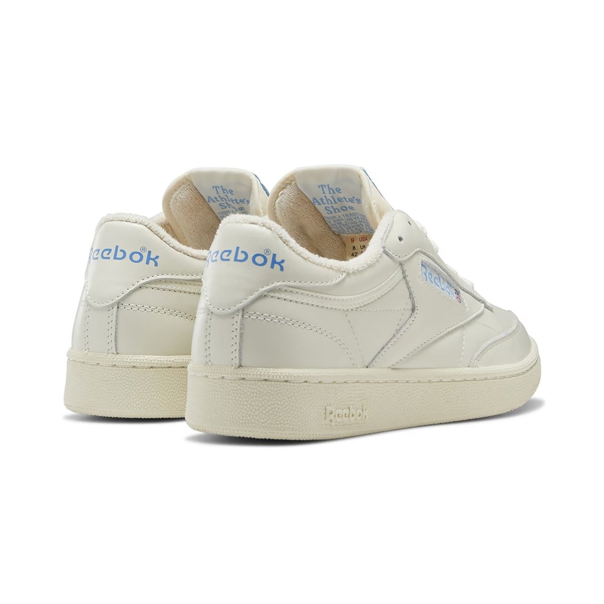 Reebok Men's Club C 85 Chalk/Alabaster/Blue - Sneakers