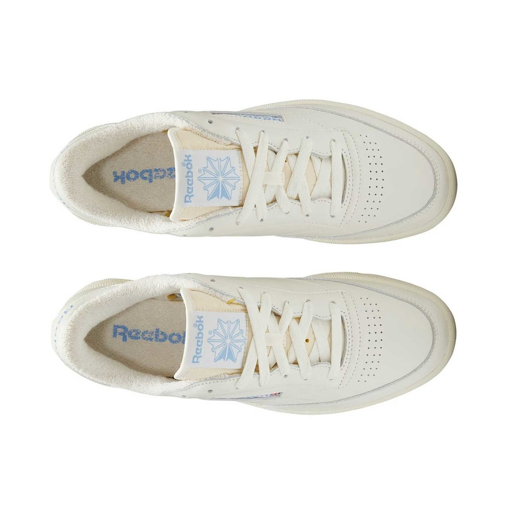 Reebok Men's Club C 85 Chalk/Alabaster/Blue - Sneakers