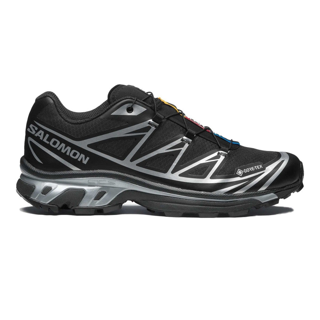 Salomon Men's XT-6 Gore-Tex Black/Silver - Sneakers