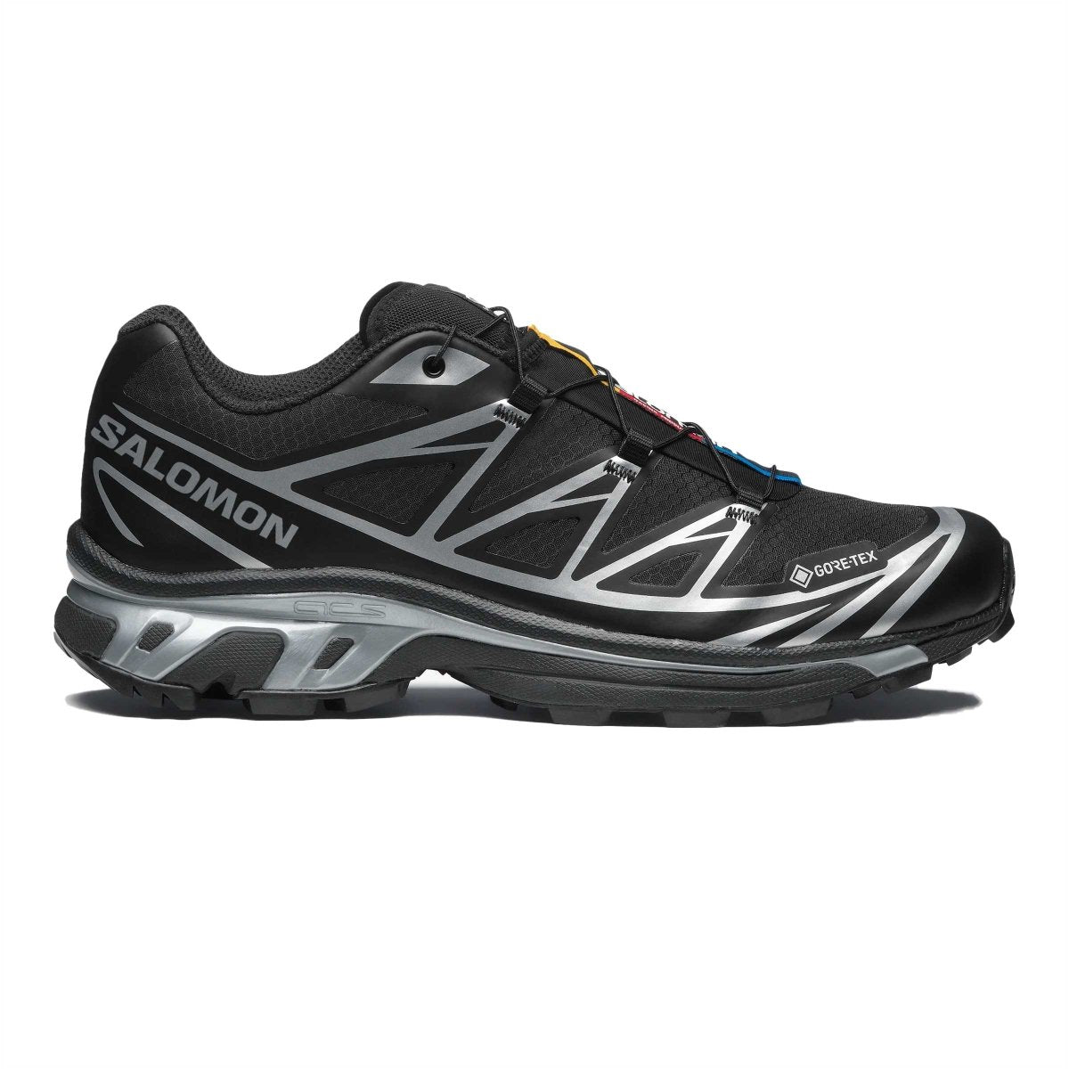 Salomon Men's XT-6 Gore-Tex Black/Silver - Sneakers