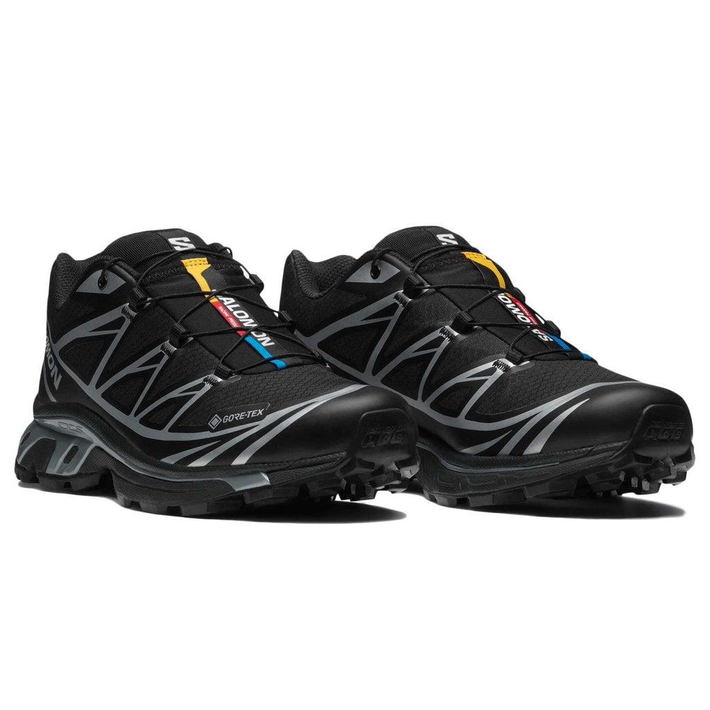 Salomon Men's XT-6 Gore-Tex Black/Silver - Sneakers