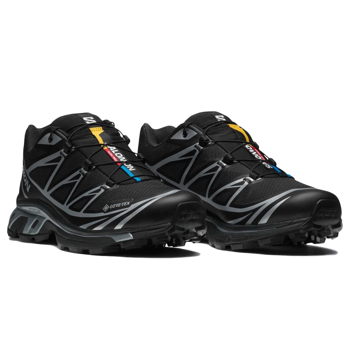 Salomon Men's XT-6 Gore-Tex Black/Silver - Sneakers